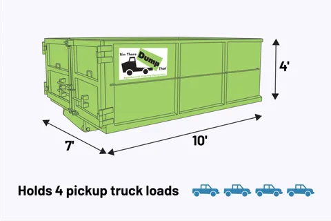 10 Yard dumpster